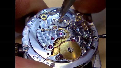 repairing Rolex watches